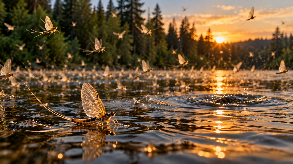 Michigan Trout Hatch Chart
