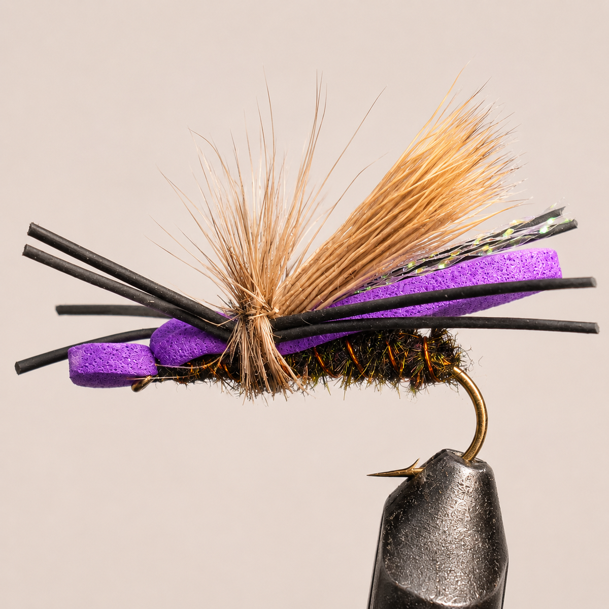 Stone Creek Gypsy King Stone Dry Fly
