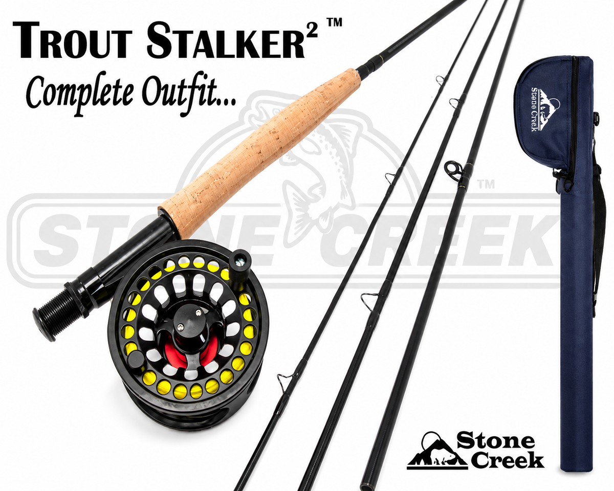 Stone Creek TS2 Trout Stalker Fly Rod & Reel Outfit