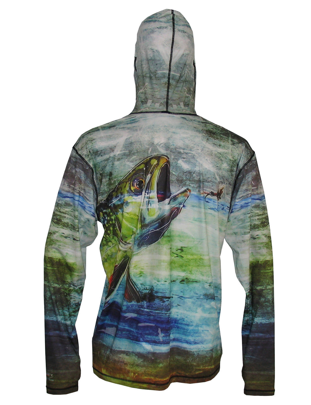 Fincognito Brook Trout Graphic Fishing Hoodie
