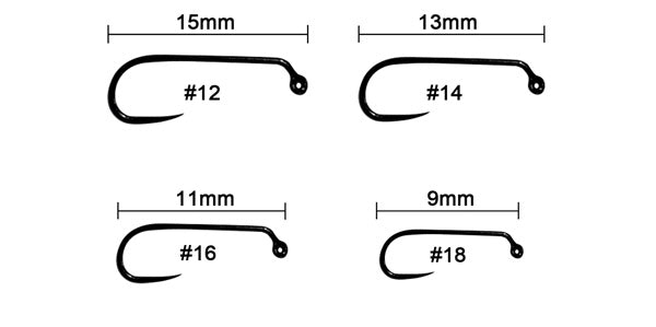 Risen Barbless Jig Fly Hook 9030