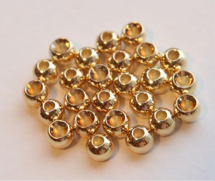 Risen Brass Fly Tying Beads (25-Pack)