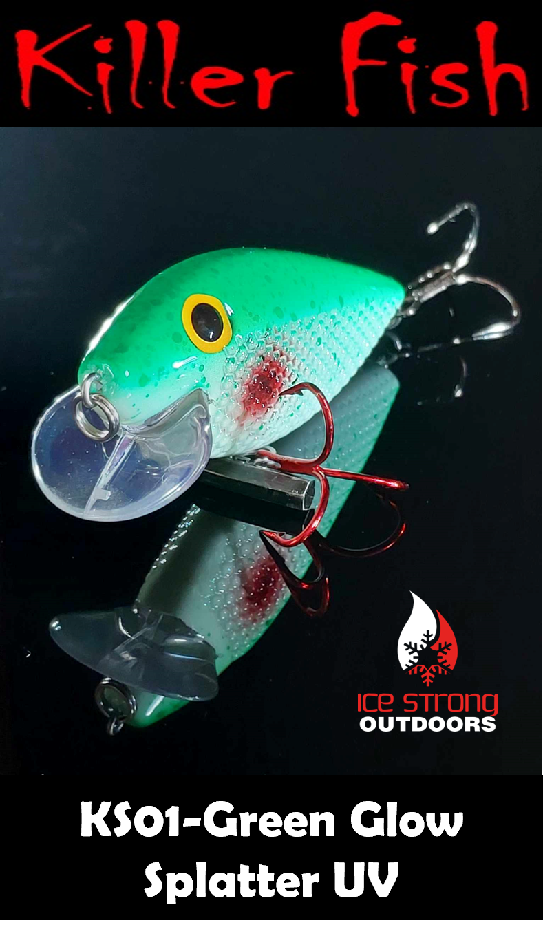 Ice Strong Killer Fish UV Rattling Shallow Diver