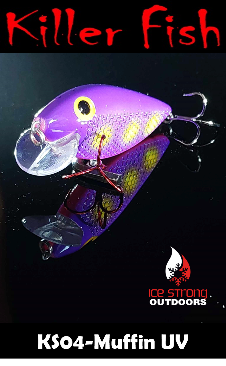 Ice Strong Killer Fish UV Rattling Shallow Diver