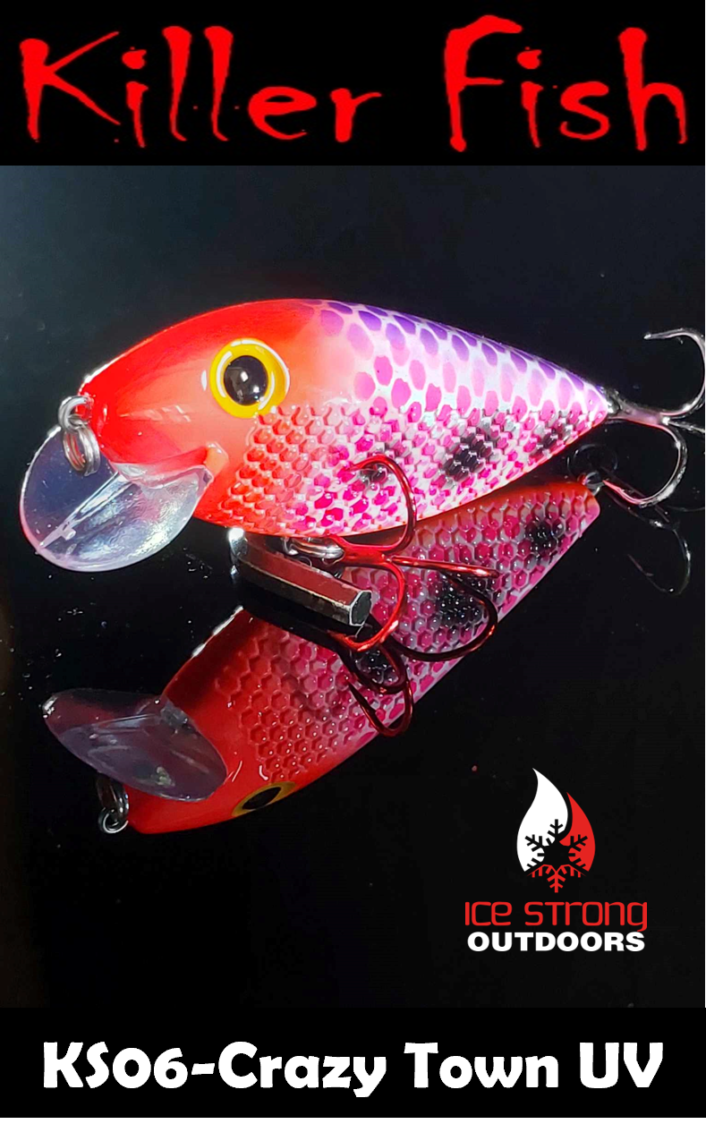 Ice Strong Killer Fish UV Rattling Shallow Diver