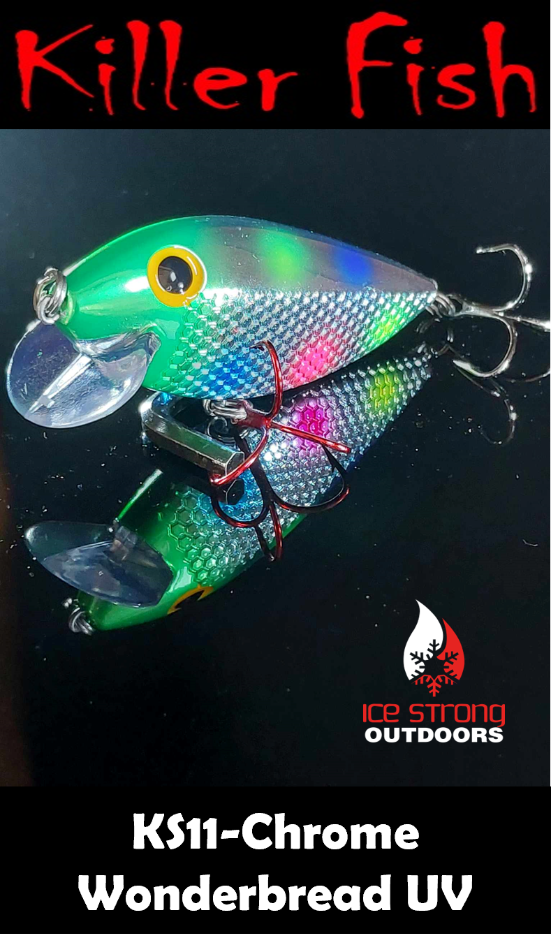 Ice Strong Killer Fish UV Rattling Shallow Diver