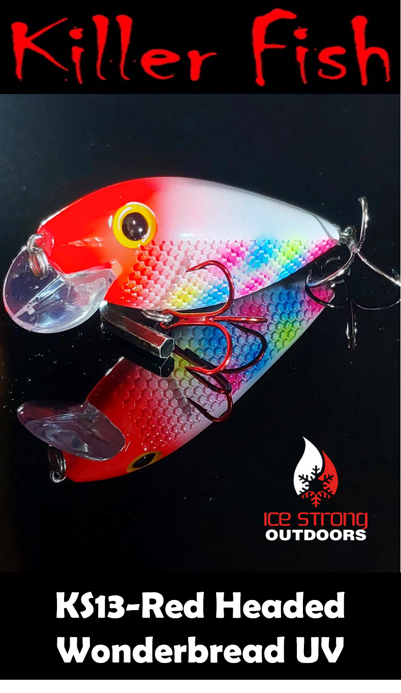 Ice Strong Killer Fish UV Rattling Shallow Diver