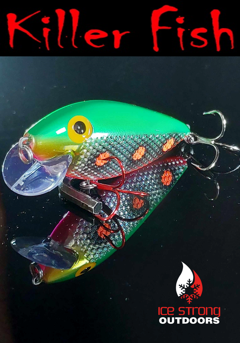 Ice Strong Killer Fish UV Rattling Shallow Diver