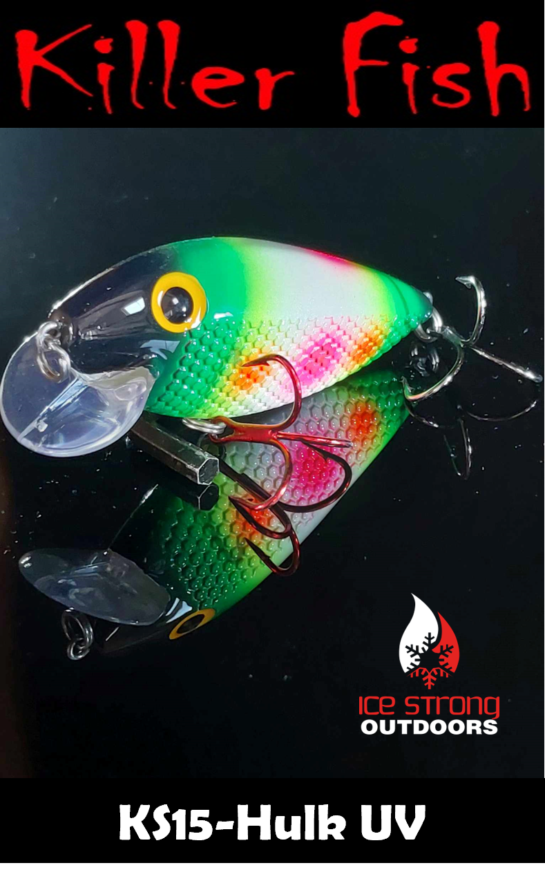 Ice Strong Killer Fish UV Rattling Shallow Diver
