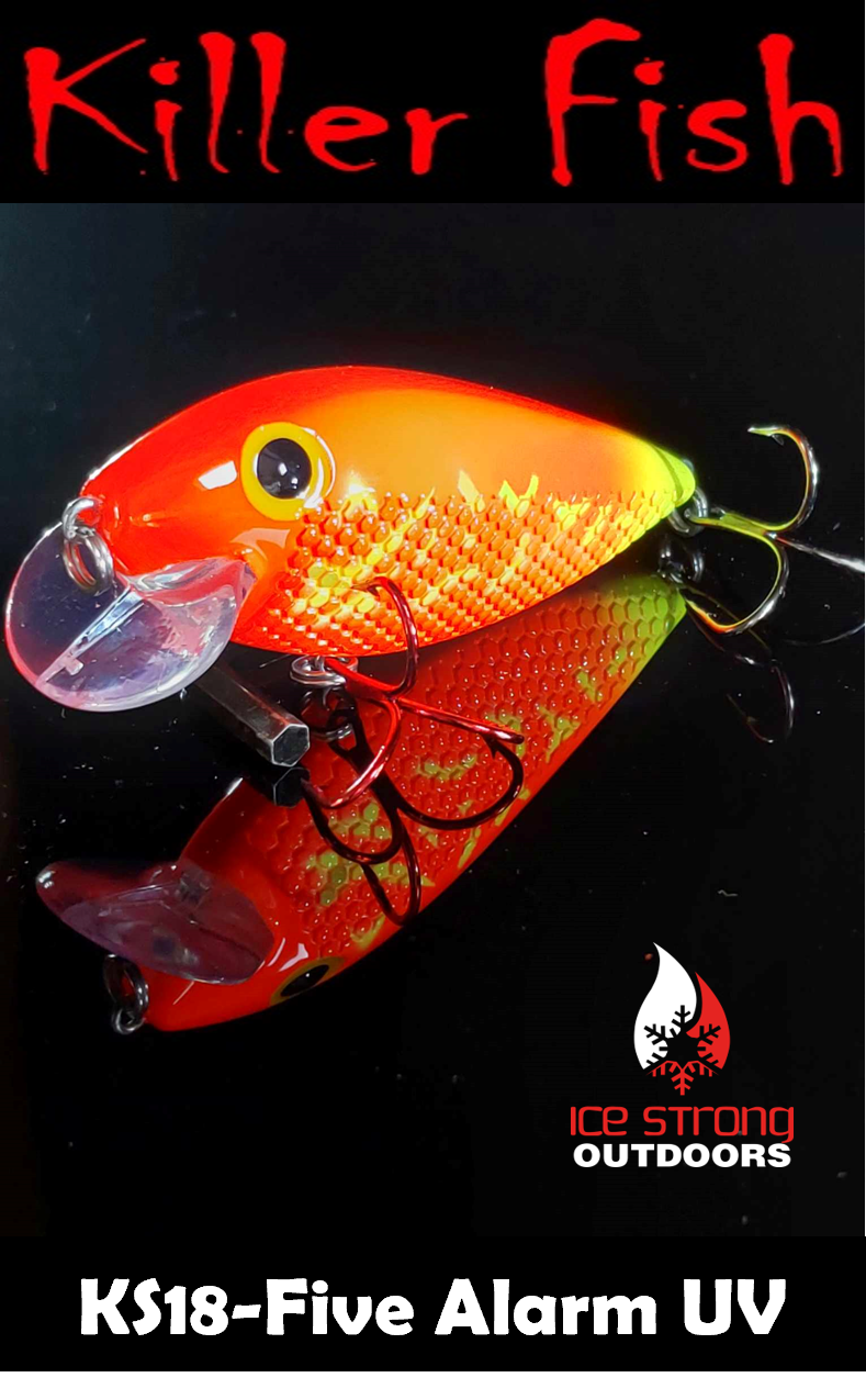 Ice Strong Killer Fish UV Rattling Shallow Diver