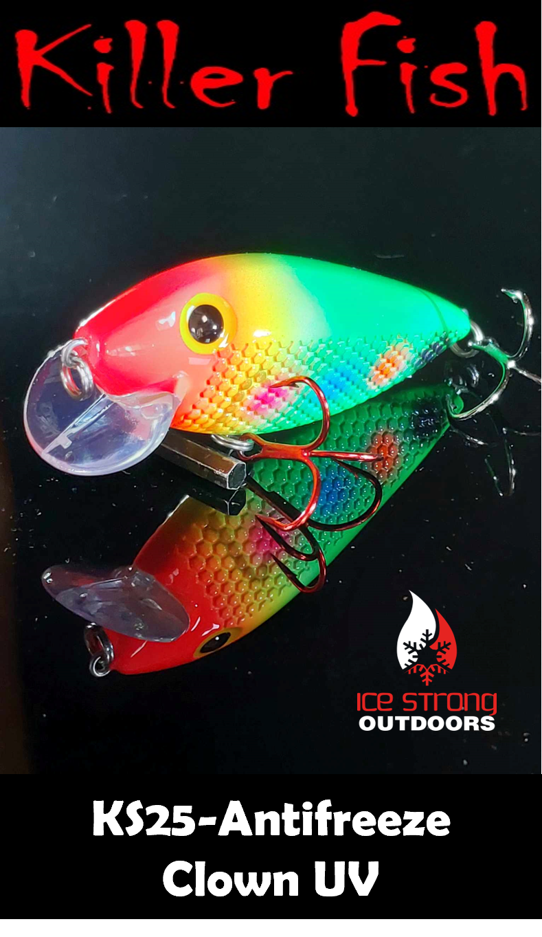 Ice Strong Killer Fish UV Rattling Shallow Diver