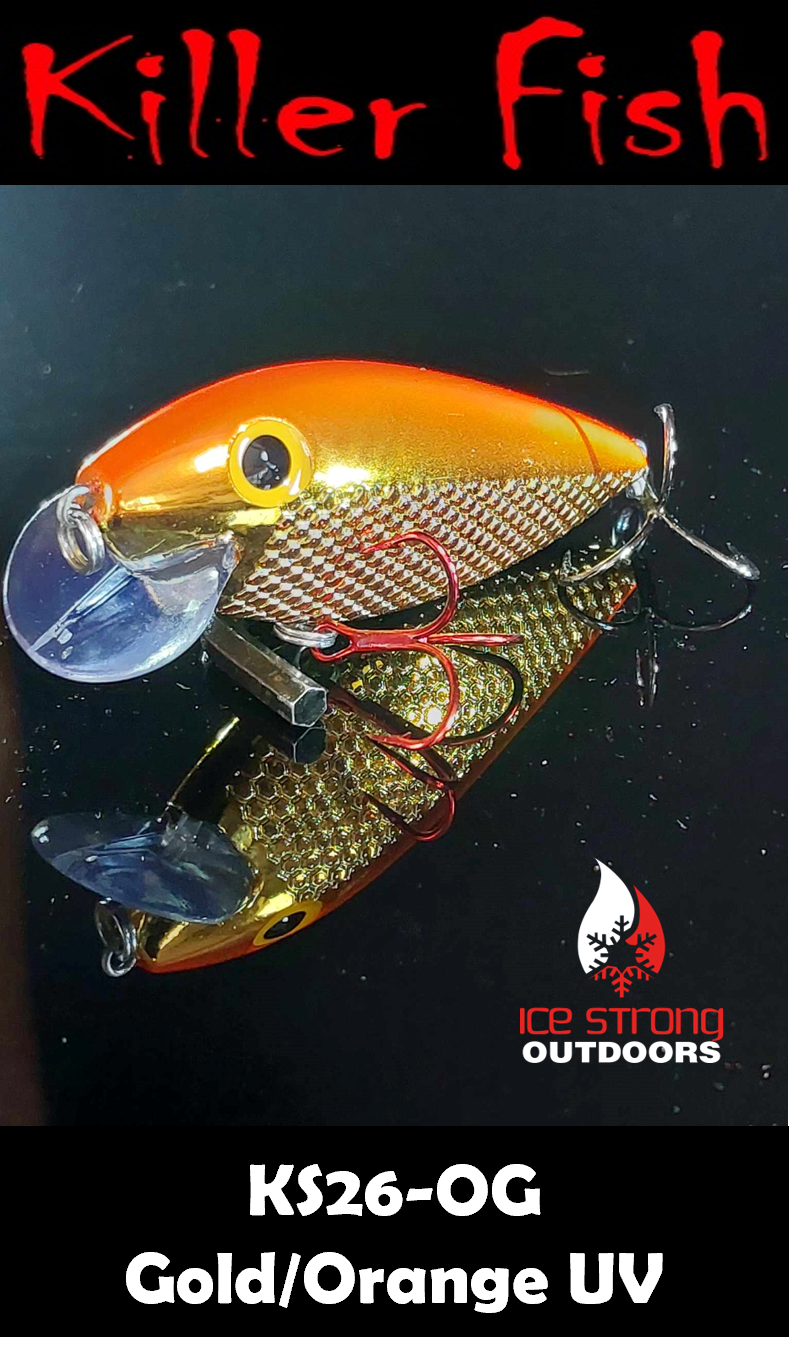 Ice Strong Killer Fish UV Rattling Shallow Diver