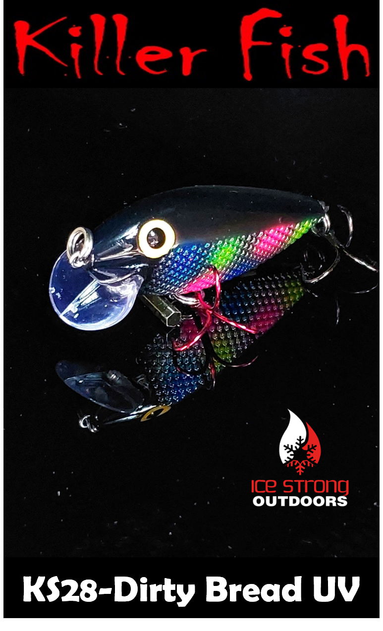 Ice Strong Killer Fish UV Rattling Shallow Diver