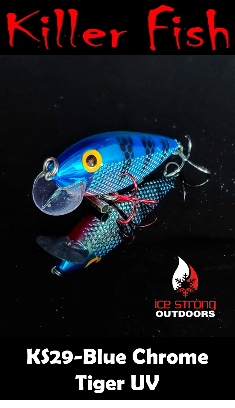 Ice Strong Killer Fish UV Rattling Shallow Diver