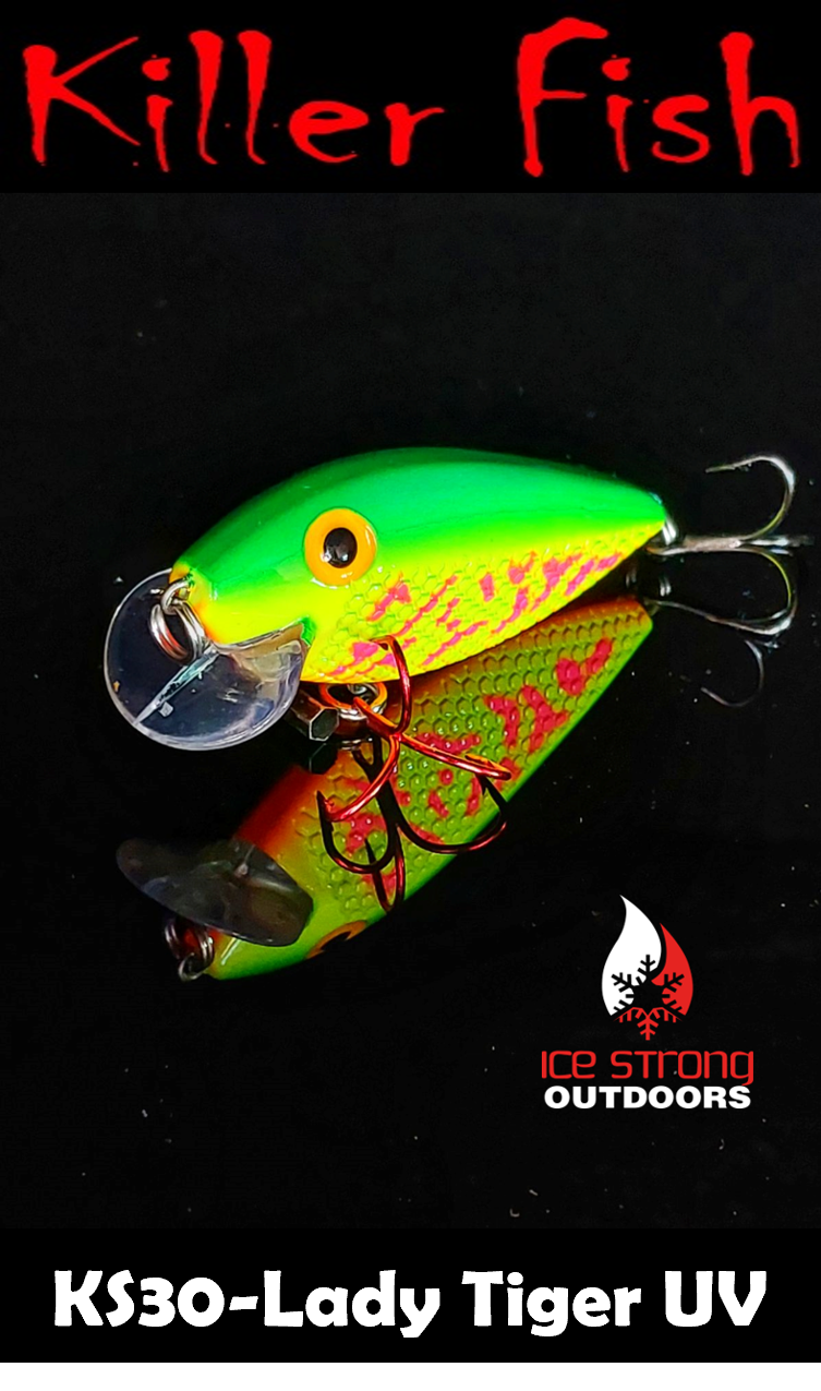 Ice Strong Killer Fish UV Rattling Shallow Diver