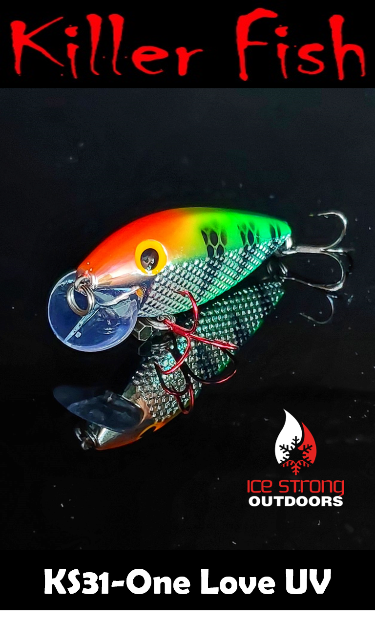 Ice Strong Killer Fish UV Rattling Shallow Diver