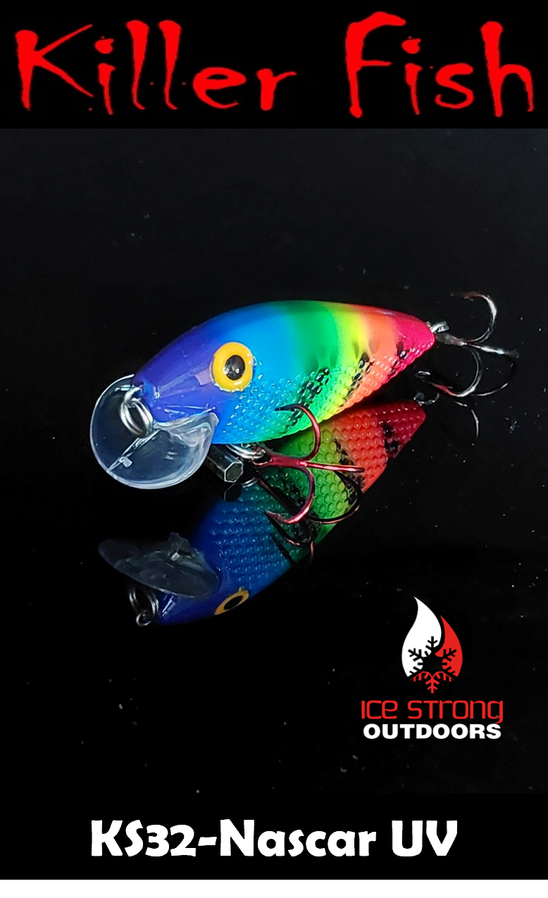Ice Strong Killer Fish UV Rattling Shallow Diver