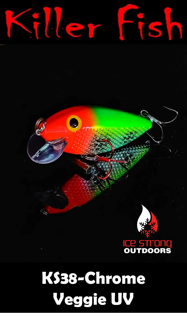 Ice Strong Killer Fish UV Rattling Shallow Diver