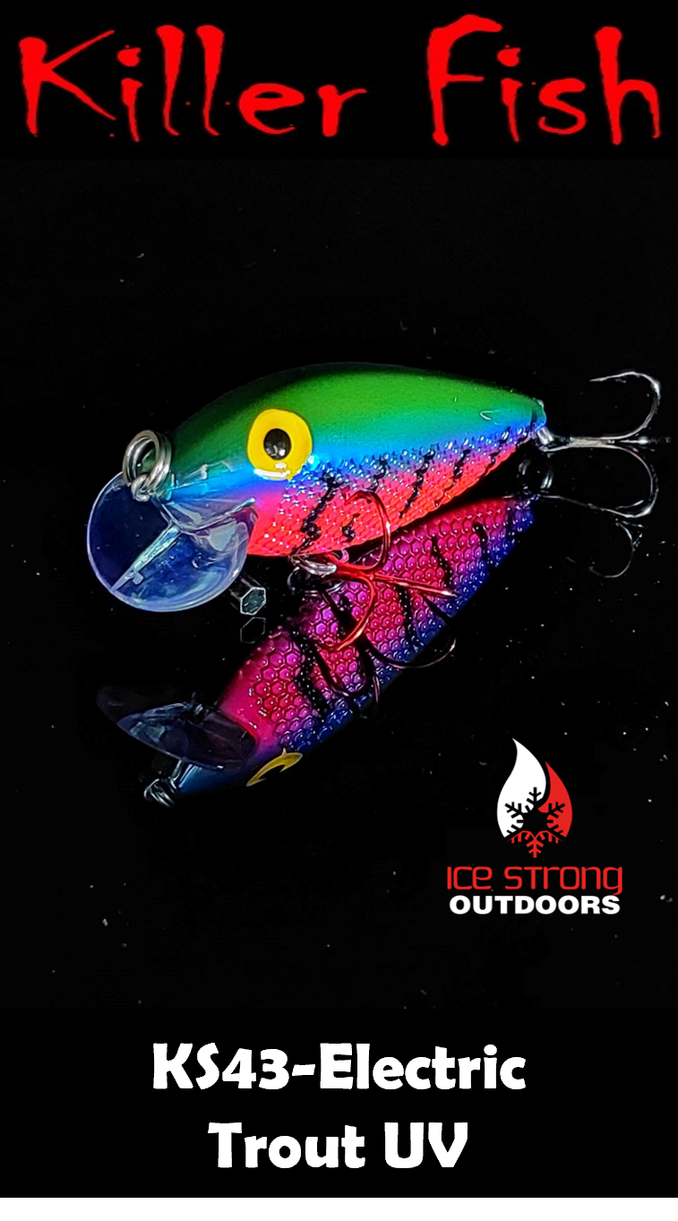 Ice Strong Killer Fish UV Rattling Shallow Diver
