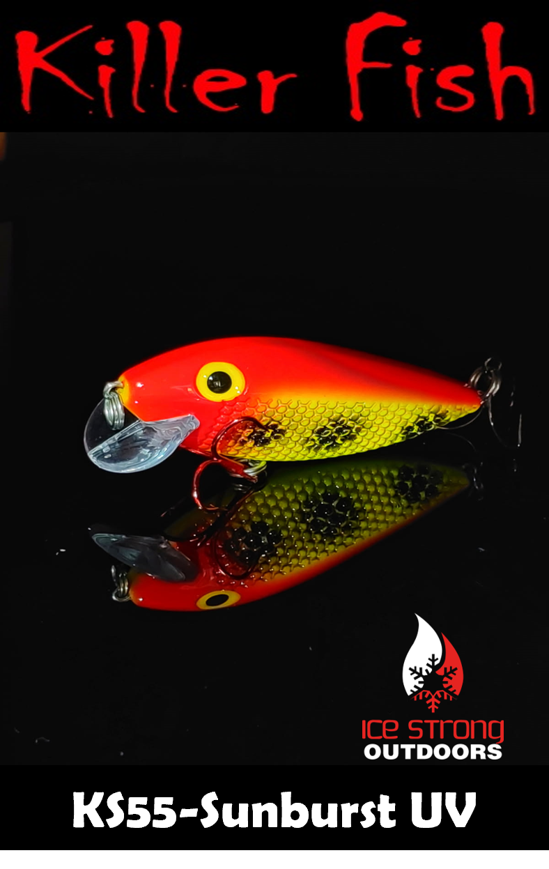 Ice Strong Killer Fish UV Rattling Shallow Diver