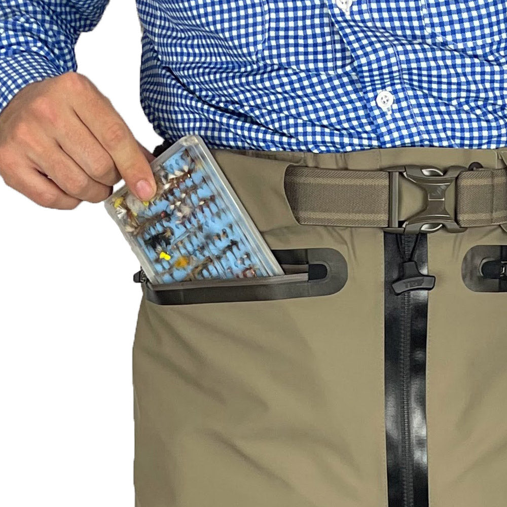 Paramount Slate Zippered Waist-High Waders