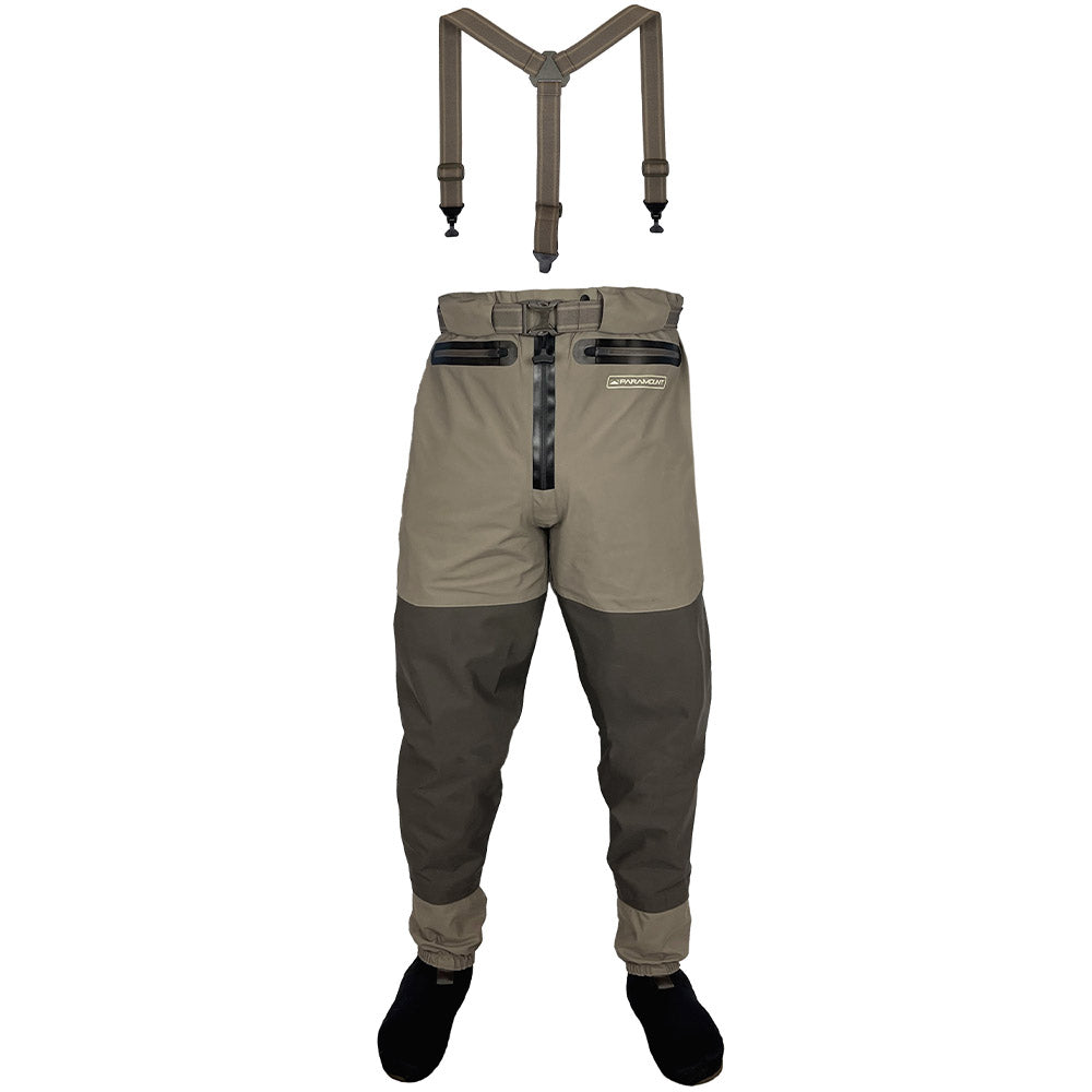Paramount Slate Zippered Waist-High Waders