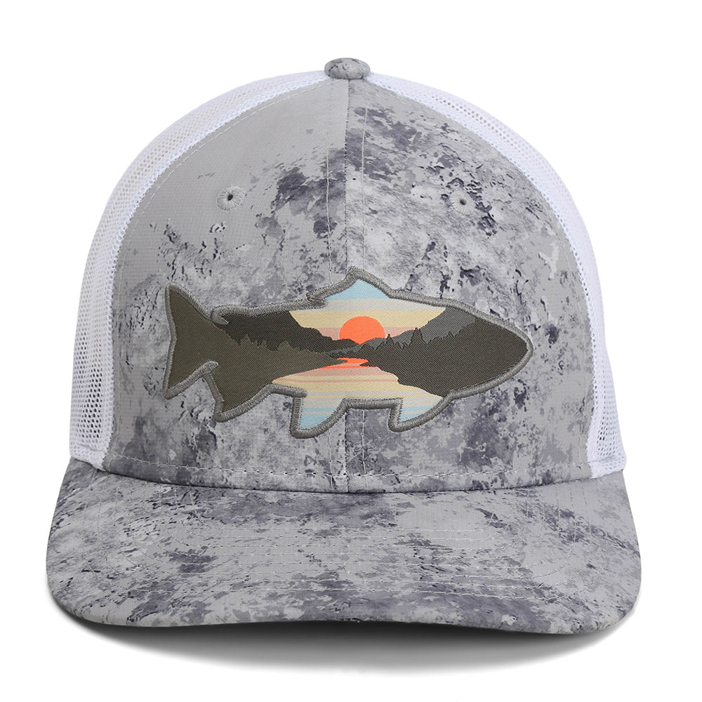 Paramount Sunset Trout Mesh-Back Cap