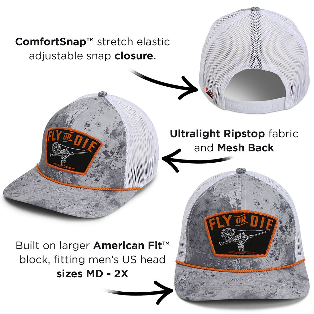 Paramount Fly or Die Mesh-Back Rope Cap