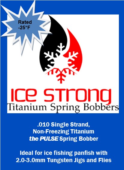 Ice Strong Pulse Titanium Spring Bobber