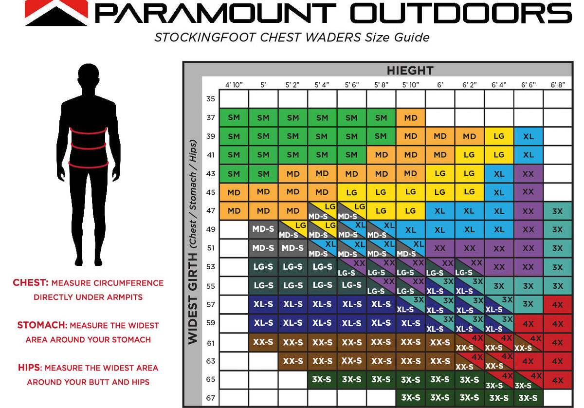 Paramount Whetstone II Chest Wader