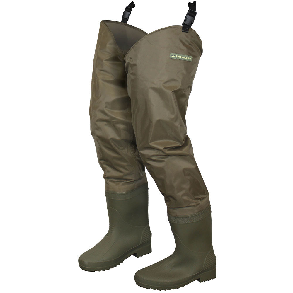 Paramount Slipstream PVC Hip Waders - Cleated Sole