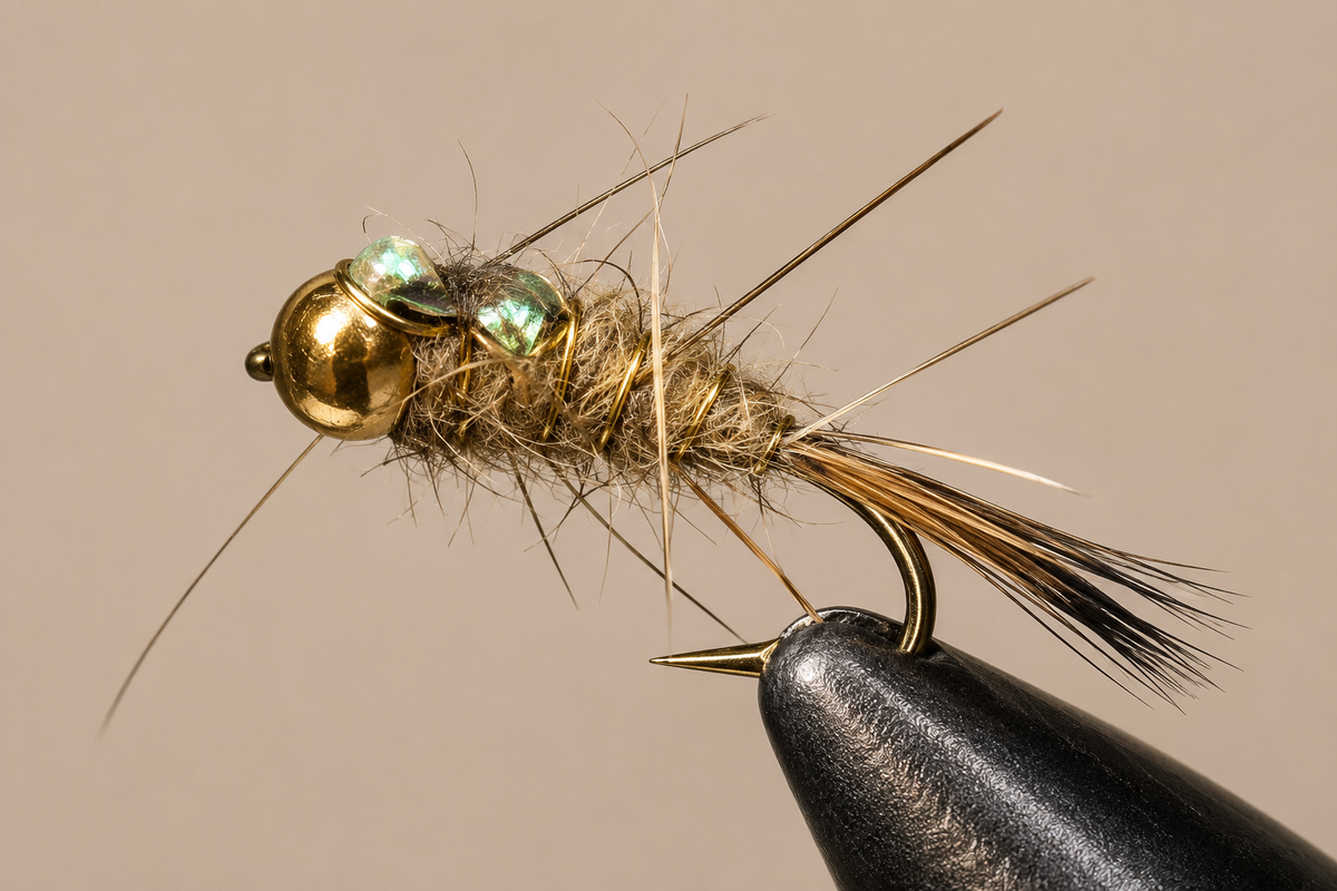 Stone Creek Bead Head Gold Rib Hare's Ear Nymph