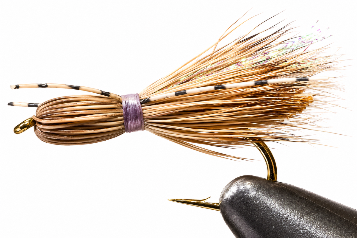 Stone Creek Twisted Body Golden Stonefly Dry Fly
