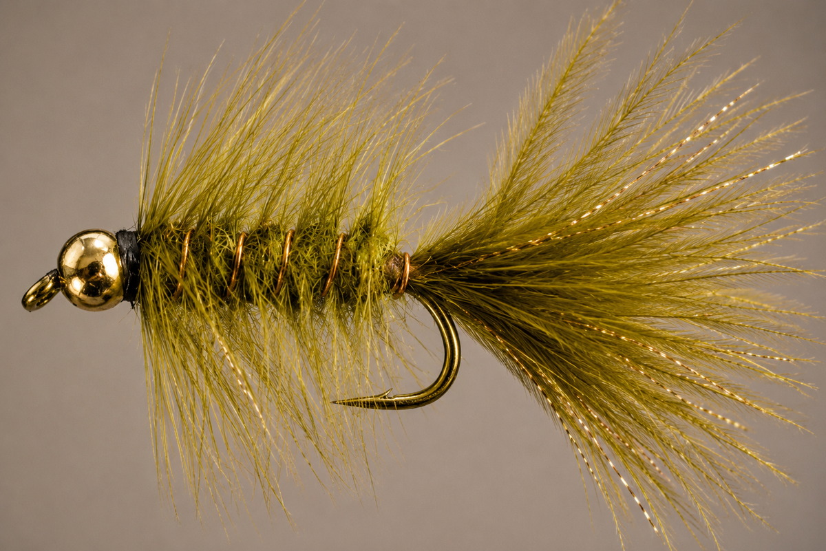 Stone Creek Woolly Bugger - Bead Head Streamer