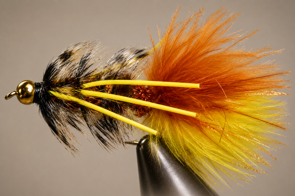 Stone Creek Woolly Bugger - Bead Head Streamer