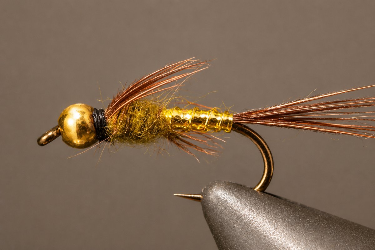 Stone Creek Bead Head Lightning Bug - Silver Nymph