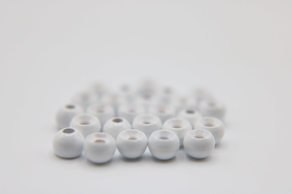 Risen Round Countersunk Tungsten Beads (25-Pack)