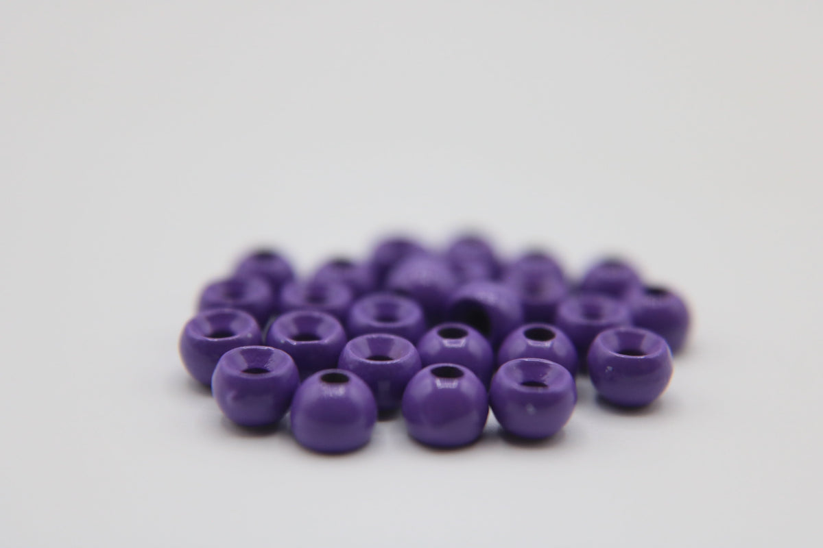 Risen Round Countersunk Tungsten Beads (25-Pack)