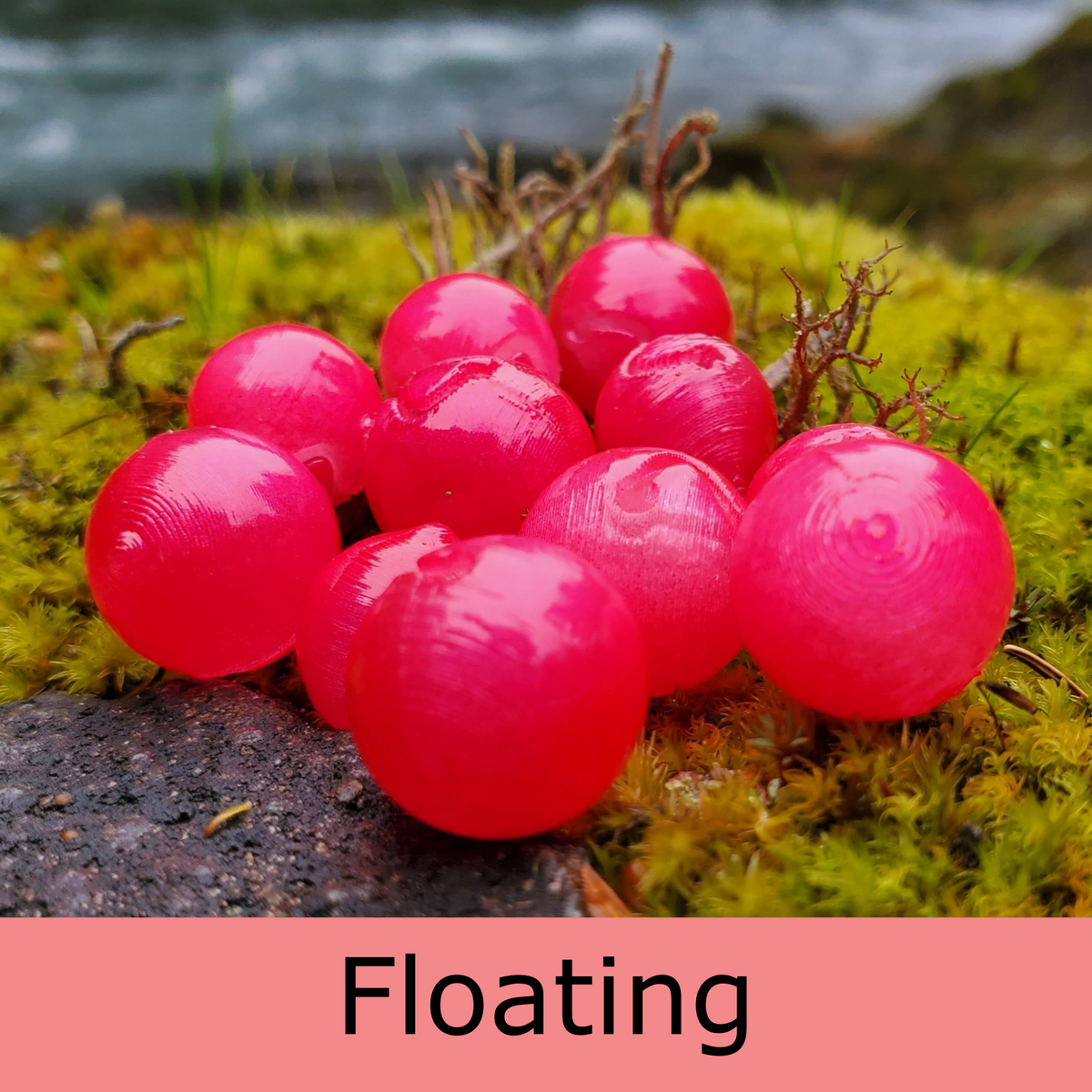 Robolize Mercurial Bead - Floating - Cherry Bomb