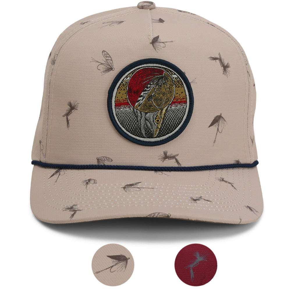 Paramount Dead Drift Fly-Pattern Rope Cap