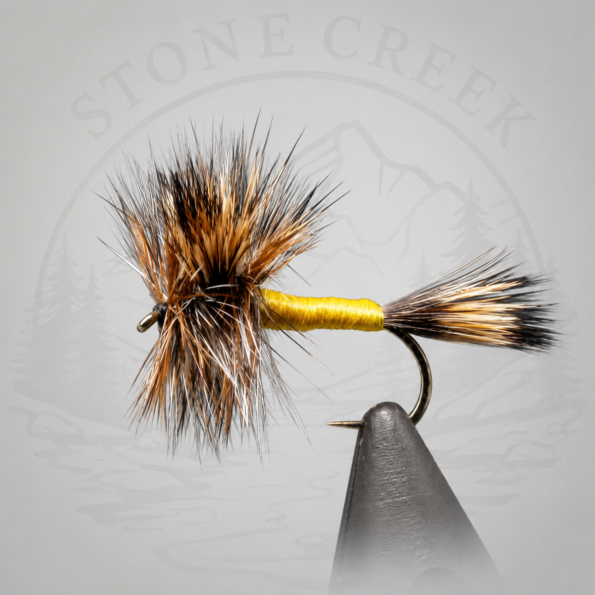 Stone Creek Grizzly Wulff Dry Fly
