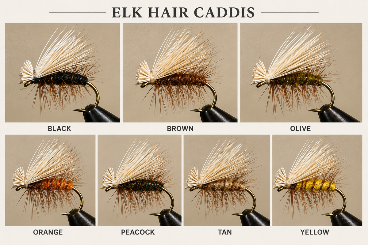 Stone Creek Caddis - Elk Hair Dry Fly