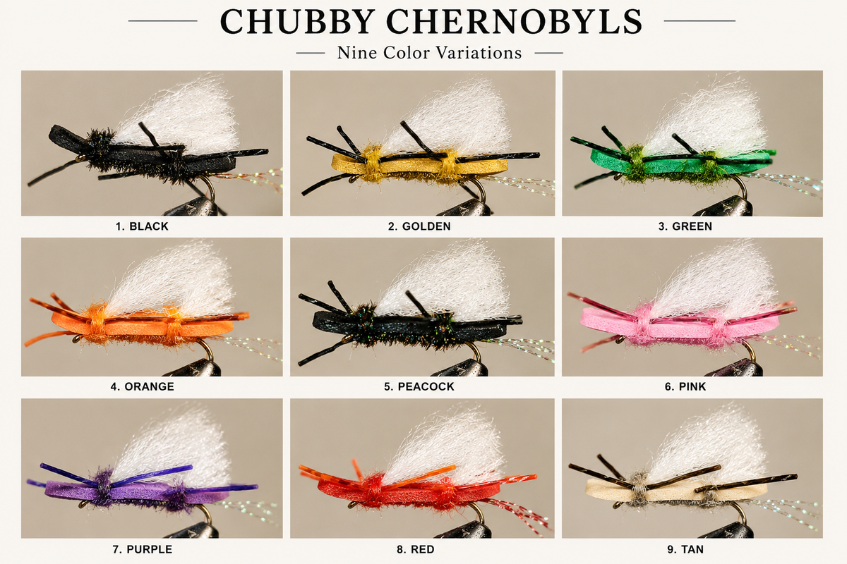 Stone Creek Chubby Chernobyl Terrestrial Fly