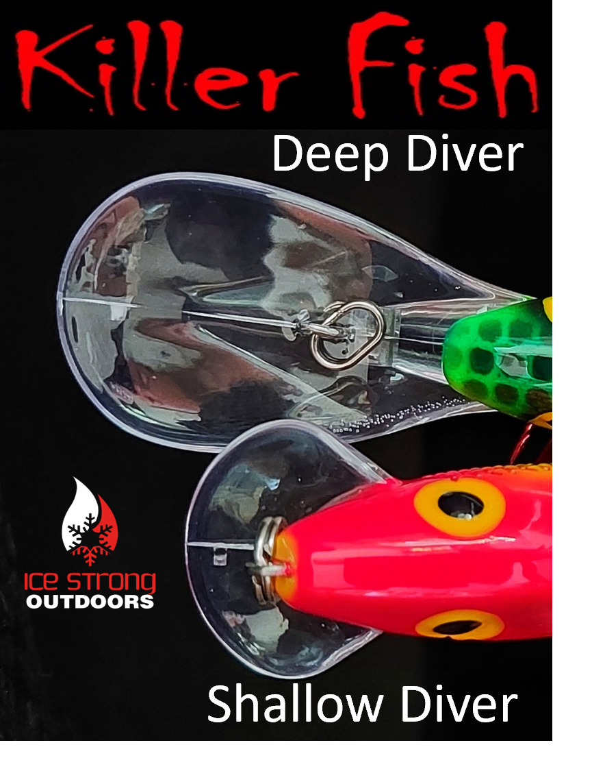 Ice Strong Killer Fish UV Rattling Shallow Diver