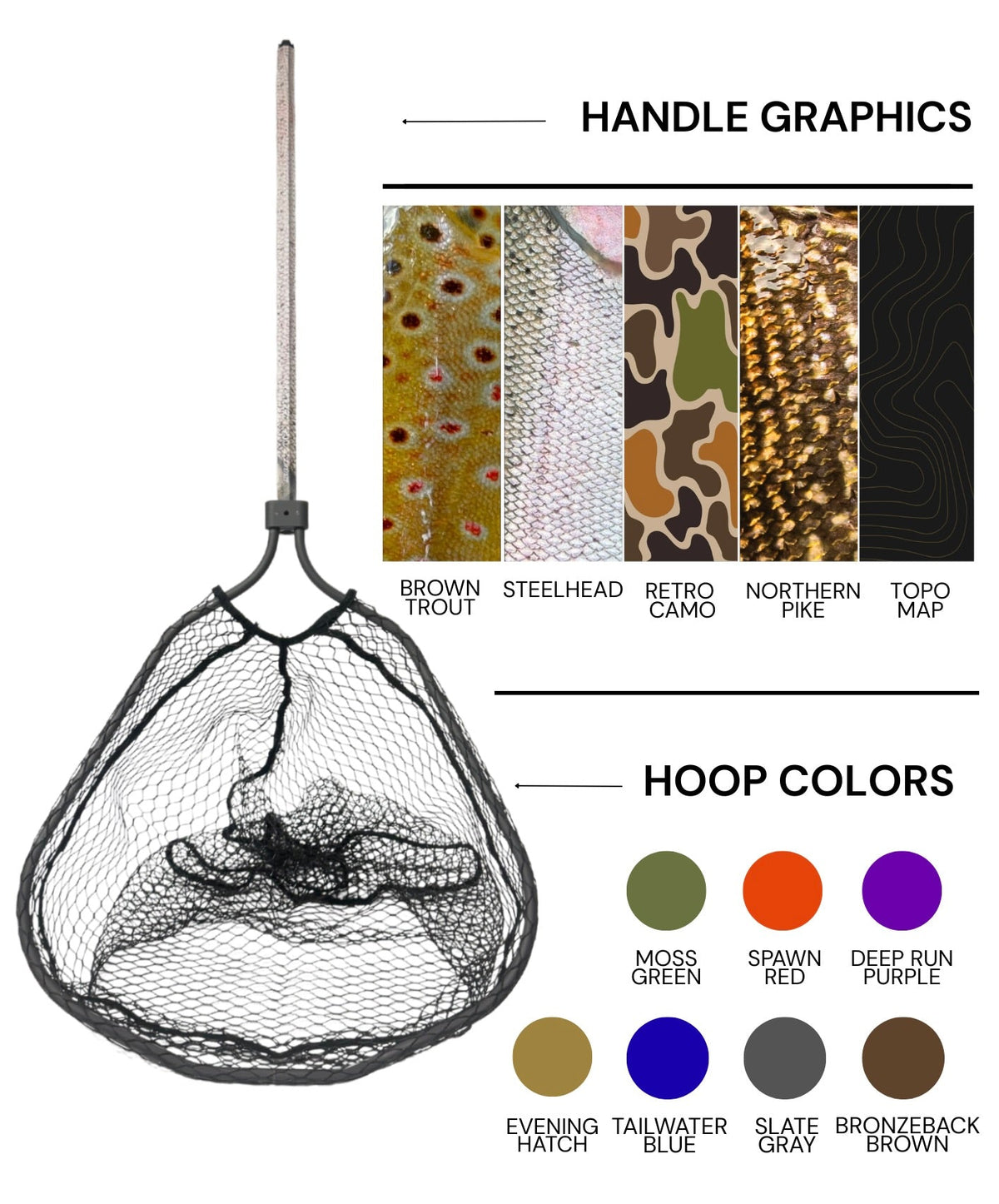 Natives Catch Cam Steelhead Landing Net
