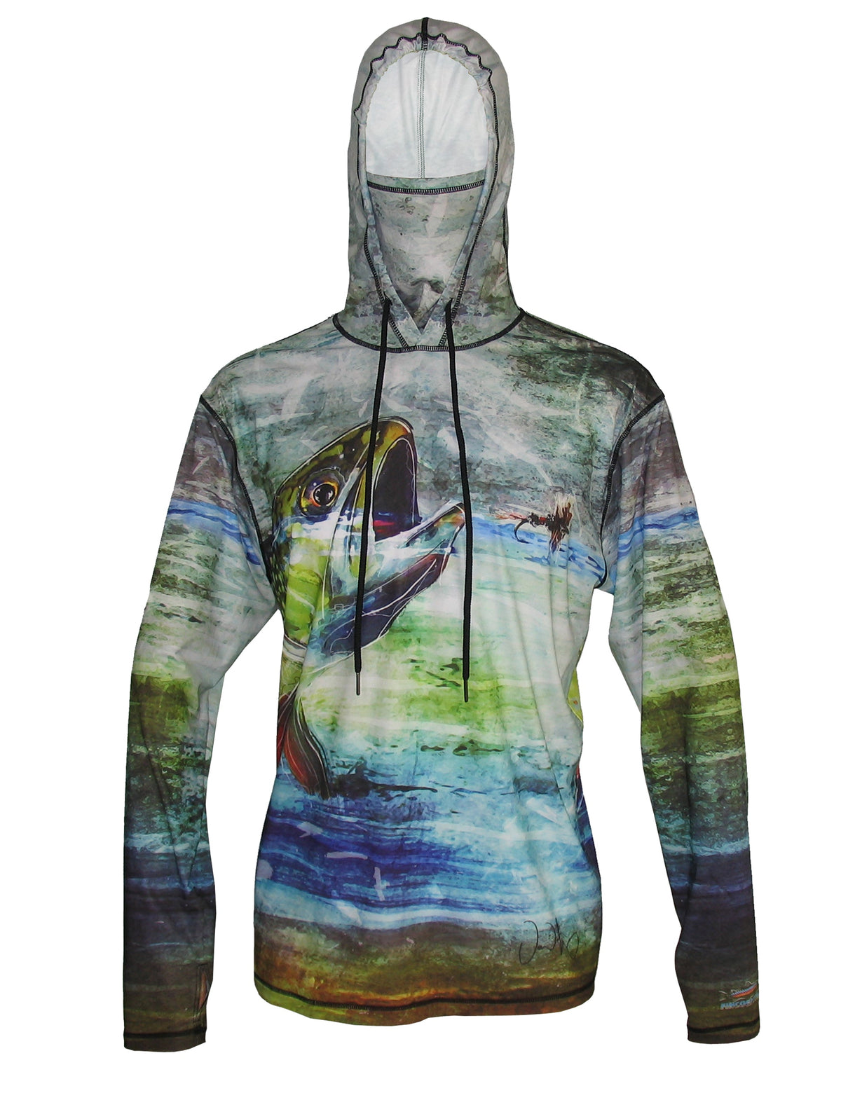 Fincognito Brook Trout Graphic Fishing Hoodie