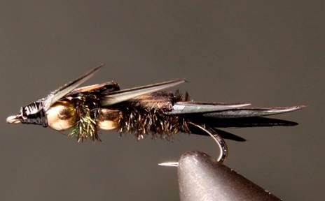 Stone Creek Double Bead Peacock Stonefly Nymphs