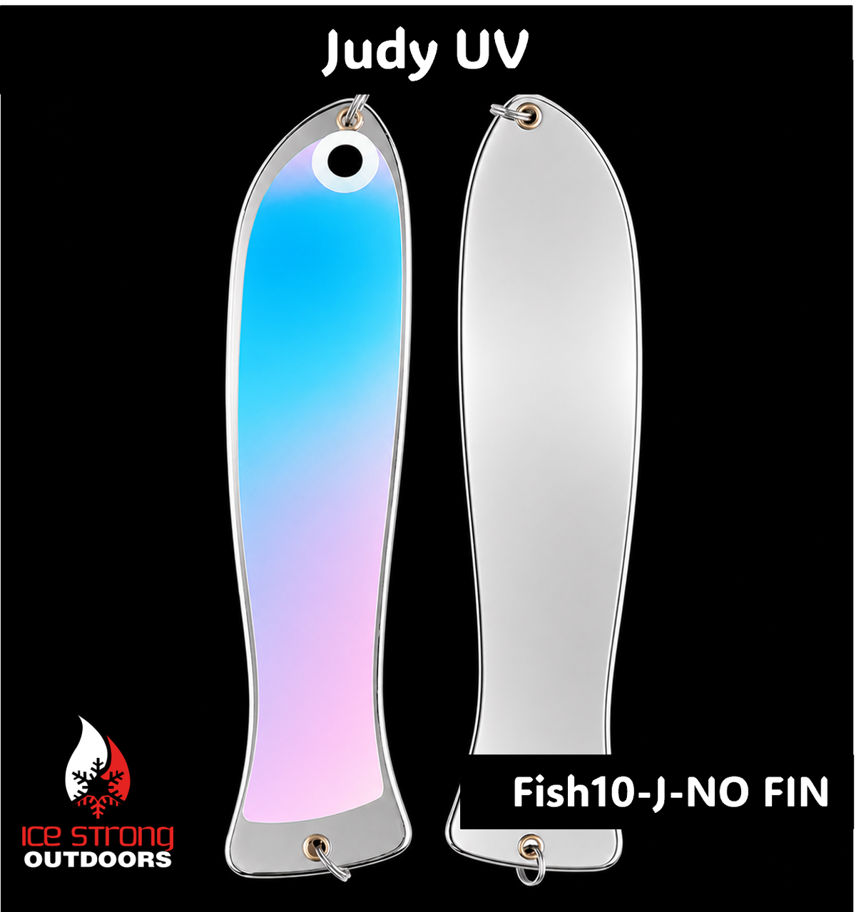 Ice Strong Judy UV Lake Trout Fishblade Flasher