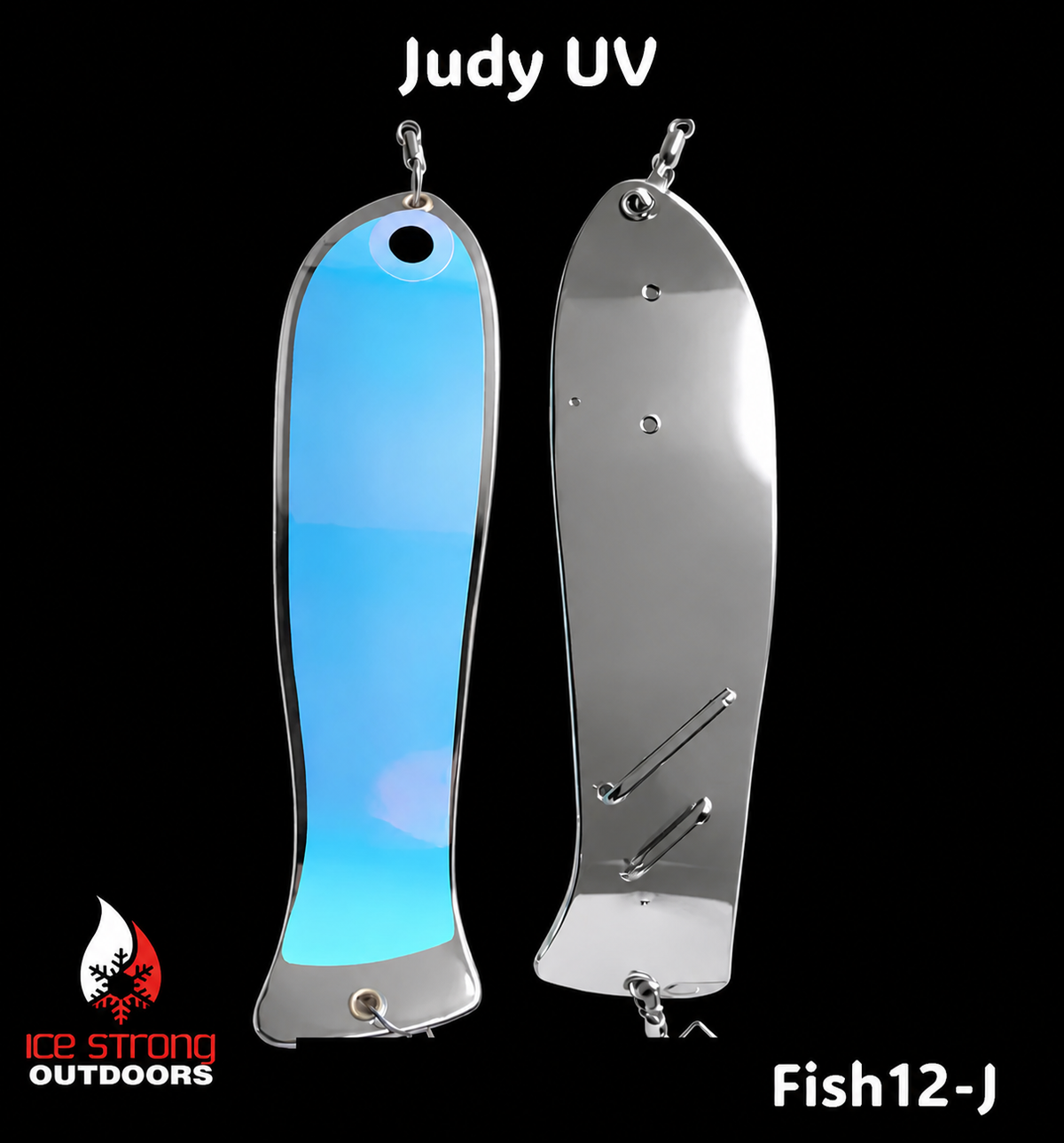 Ice Strong Judy UV Lake Trout Fishblade Flasher