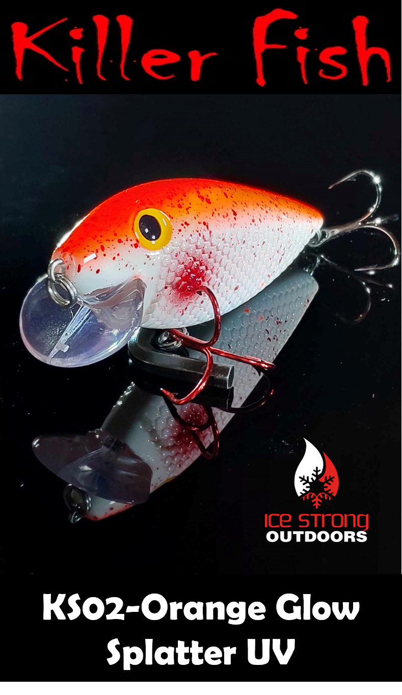 Ice Strong Killer Fish UV Rattling Shallow Diver